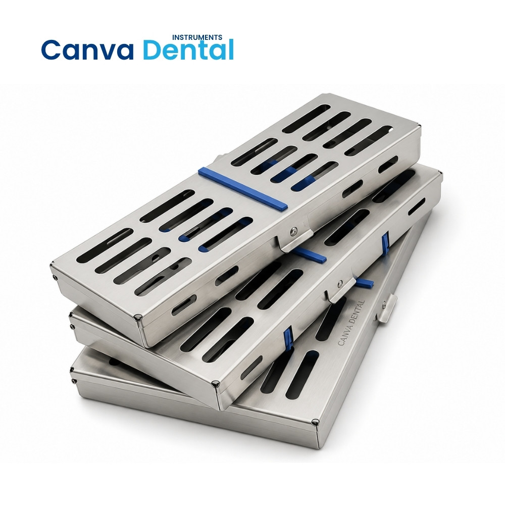 Cassette tray stainless steel dental instrument sterilization Pakistan