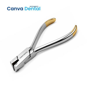 Distal End Wire Cutter long nose safety hold orthodontic archwire cutting procedure