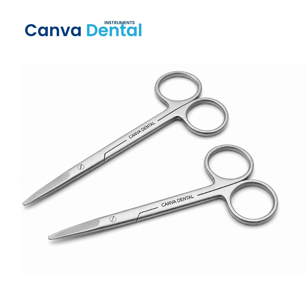 Suture cutting scissor stainless steel dental instrument